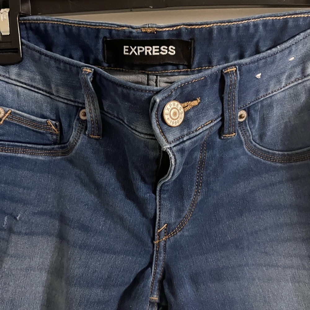 Women's Blue Jeans - Picture 2 of 3